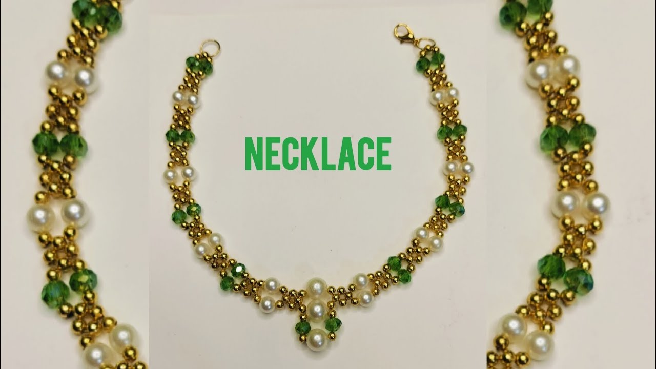 Diy Beads Necklace Making At Home рџ ќ Pearl Necklace Easy Tutorial рџґ