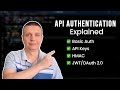API Authentication Explained: 4 Methods Every Developer Must Know in 2026