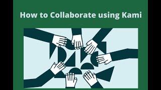 How to collaborate using kami