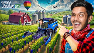 Ultimate Grape Harvesting! 🍇🚜 | Farming Simulator 25 #43