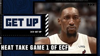 What adjustments did the Heat make in the 2nd half to win Game 1 of ECF? | Get Up