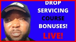 Drop Servicing Course + Bonuses Built LIVE! Part 2 [SNACK PACK ATTACK BONUS]