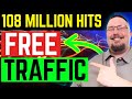 108 Million Hits! FREE Website Traffic Source