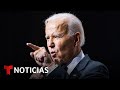 Biden critica a los republicanos por trasladar inmigrantes | Noticias Telemundo