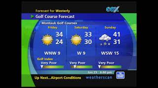 Weatherscan V1 Simulator for Westerly, Rhode Island, United States of America.