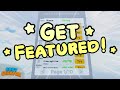 How to get Featured in Obby Creator! / Roblox