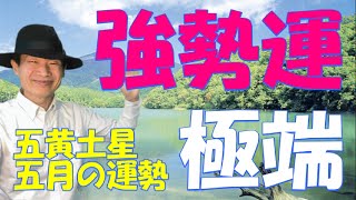 【風水、五黄土星、5月の運勢】2023年、強勢運、動くな、じっとしろ