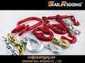 Us type drop forged screw pin anchor shackle / G 209 shackle