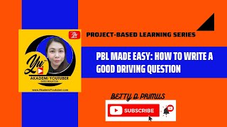 Easy PBL: Driving Question Explained