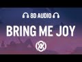 Rudimental, Karen Harding - Bring Me Joy (Lyrics) | 8D Audio 🎧