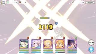 【プリコネR】22-1 VERY HARD 星1キャラ縛り