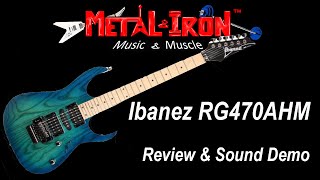 Ibanez RG470AHM Review!  (Is this the Metal guitar for you?!?)