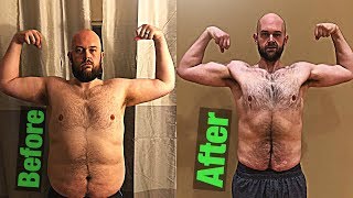Extreme Weight loss Transformation - He Lost 100 lbs Fast!