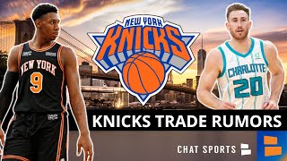 Knicks Trade Rumors Ft. RJ Barrett, Gordon Hayward, Cam Reddish, Evan Fournier