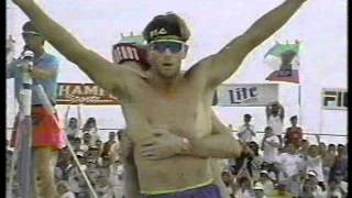 AVP Volleyball 1991 Seal Beach Double Final