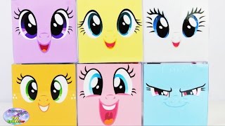 My Little Pony Surprise Cubeez Cubes Mane 6 MLP Toys Episode Surprise Egg and Toy Collector SETC