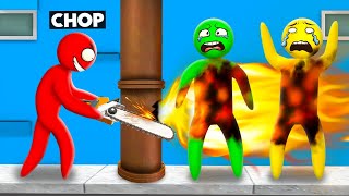 SUPER SMASH COP USED FIRE BENDING TECHNIQUE TO DEFEAT ME