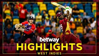 Highlights | West Indies v England | Late Hitting Sets Up Thrilling Finish! | 2nd Betway T20I