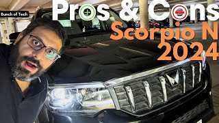 Scorpio N 2024 Top Model Z8L | Pros and Cons | OWNERSHIP REVIEW 🔥