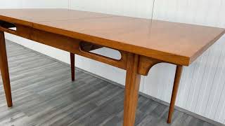 Mid Century Extending Dining Table by McIntosh