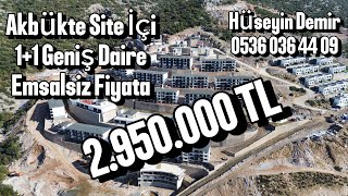 Akbük’te Site İçi Sky Line Projesinde 1+1 Geniş 2 Adet Daire 2.950.000 TL Pazarlıklı