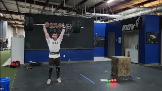 2023 Individual Crossfit Quarterfinal Workout Test 3