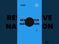 Full screen Overlay Navigation with HTML,CSS,Javascript
