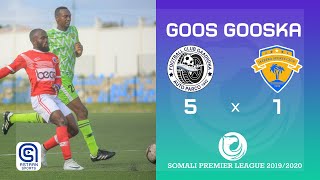 GOOS GOOSKA: GAADIIDKA (5-1) JAZEERA | Somali Premier League 2019/2020