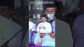 Pembacaan Doa pada Upacara Peringatan Hari Santri Tahun 2024 di Gedung Negara Grahadi Kota Surabaya.