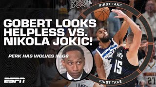MORE LIKELY to go Game 7: Knicks-Pacers or Nuggets-Wolves? 🤔 Perk & SAS disagree 👀 | First Take
