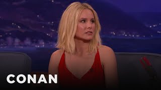 Kristen Bell Is Raising Potty-Mouthed Fashion Icons | CONAN on TBS