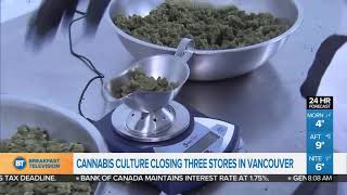 Cannabis Culture closing three stores