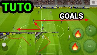 Efootball 2024 mobile - Tips for Playing like a Pro | How to Score Goals in eFootball 2024 (Tuto)