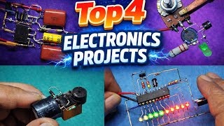 (NEW 2026) Top 4 Electronics Projects For Beginners |@Shaktitechshakti