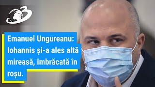 Emanuel Ungureanu: Iohannis și-a ales altă mireasă, îmbrăcată în roșu. E o veche iubire - PSD