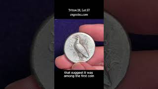 Brad Nelson: Lot 57 —— A Spectacular Akragas Tetradrachm Ex Prospero \u0026 Gillet collections #shorts