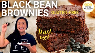 Gluten Free Brownies - Made with Black Beans, can we trick our kids?