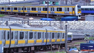 総武線のE231系500番台A517編成が幕張車両センターで車輪転削を実施 支社再編の賜物