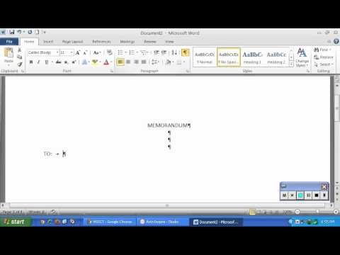 Construct a memo using proper format in Word. Construct a memo using proper format in Word.