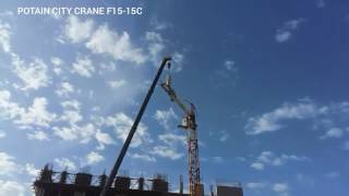 MONTAGE POTAIN CITY CRANE F15-15C