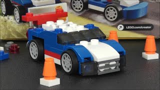 LEGO Vlog: Creator Blue Racer 31027 | brickitect