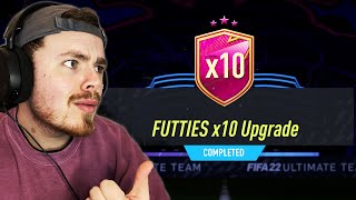 *NEW SBC* Opening My FUTTIES x10 Upgrade Pack!! 🤯 FIFA 22 Ultimate Team