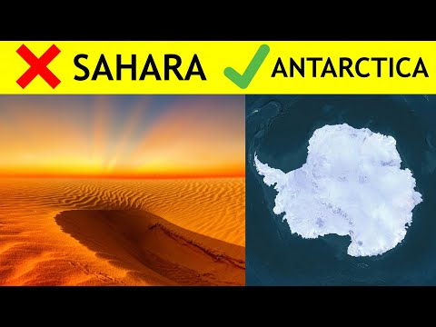 What is the largest desert on earth?