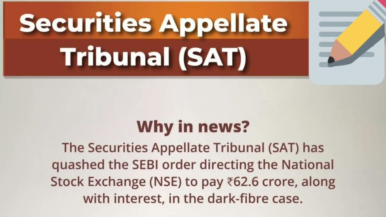 What Is Securities Appellate Tribunal (SAT) | Securities Appellate ...