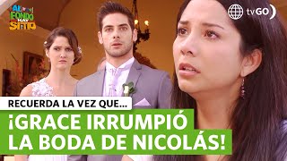 Al Fondo hay Sitio 8: Grace appeared at the wedding of Nicolas and Emilia (Episode n° 1458)