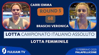 Lotta - Carri Emma vs Braschi Veronica - 68kg WW - 2025