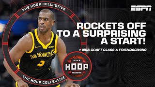 3rd Annual Friendsgiving, Rockets' SURPRISING start, NBA Draft Class & more 🙌 | The Hoop Collective