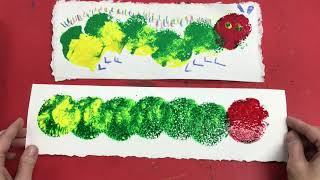 How to Create Eric Carle's The Very Hungry Caterpillar