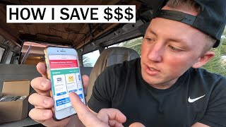 How to SAVE MONEY on Fuel - Kroger Rewards Hack #vanlife