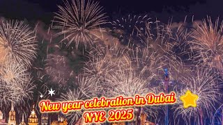 New year celebration in Dubai firework Global village | NYE 2025 Fire work